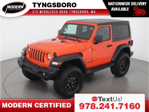 2019 Jeep Wrangler for sale at Modern Auto Sales in Tyngsboro MA