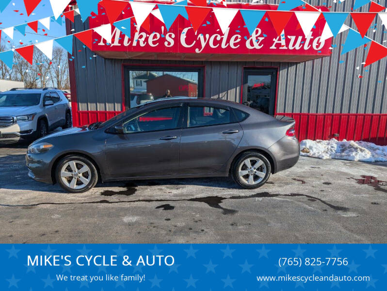 2015 Dodge Dart for sale at MIKE'S CYCLE & AUTO in Connersville IN