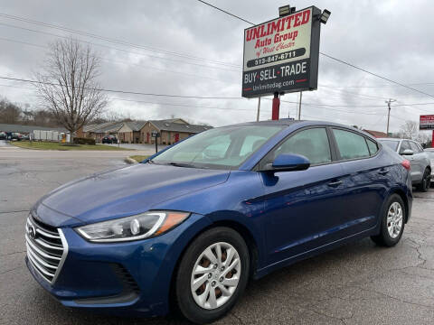 2017 Hyundai Elantra for sale at Unlimited Auto Group in West Chester OH