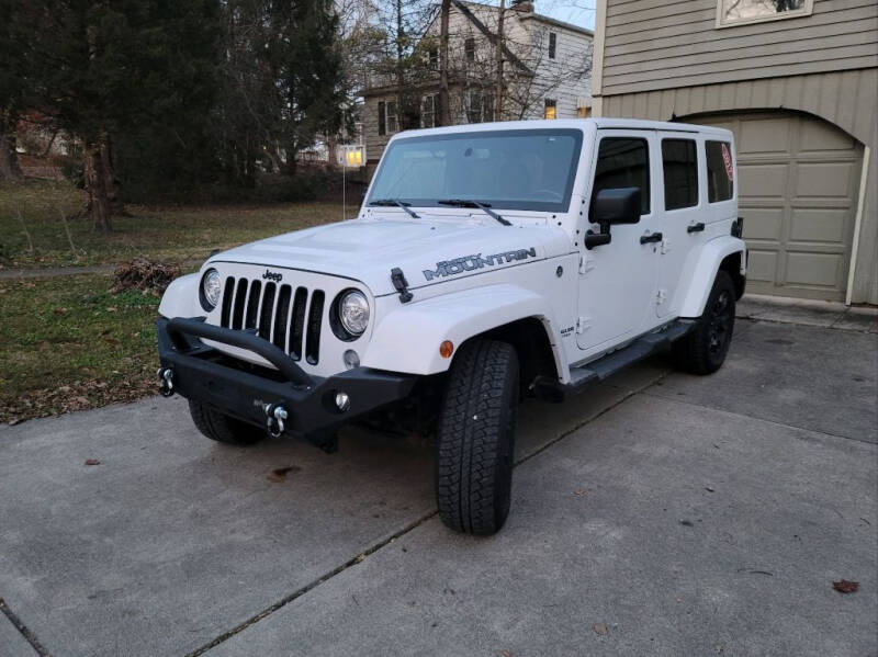 2017 Jeep Wrangler Unlimited for sale at DANVILLE AUTO SALES in Danville IN