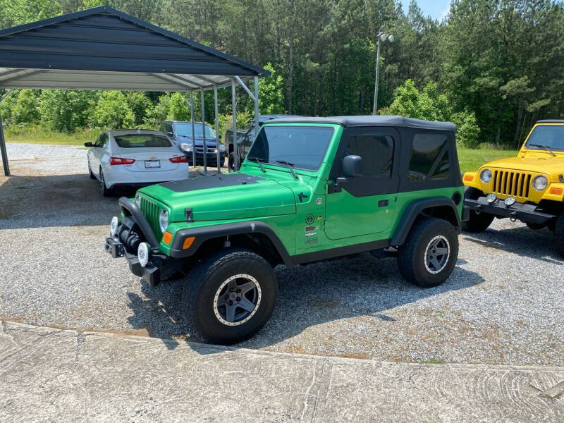 2005 Jeep Wrangler for sale at Billy Ballew Motorsports in Dawsonville GA