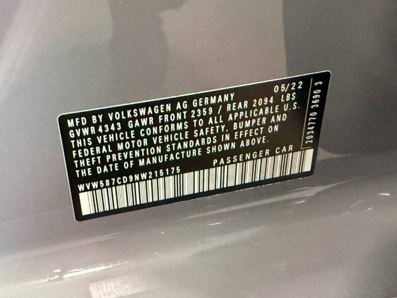 2022 Volkswagen Golf GTI Autobahn