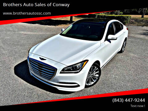 2015 Hyundai Genesis for sale at Brothers Auto Sales of Conway in Conway SC