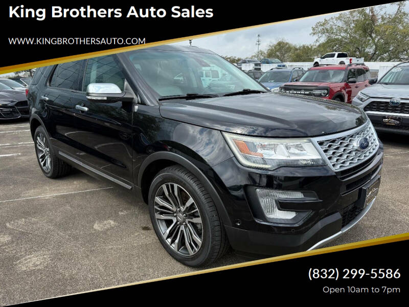 2016 Ford Explorer Platinum