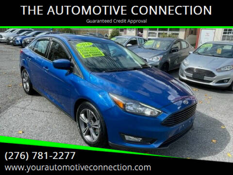 2018 Ford Focus for sale at THE AUTOMOTIVE CONNECTION in Atkins VA