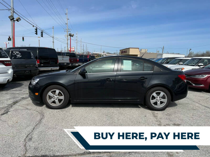 2014 Chevrolet Cruze for sale at CERTIFIED AUTO DEALERS in Greenwood IN
