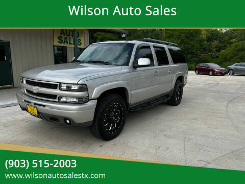 2005 Chevrolet Suburban for sale at Wilson Auto Sales in Chandler TX