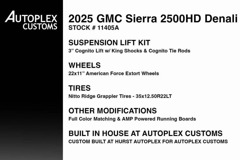 2025 GMC Sierra 2500HD