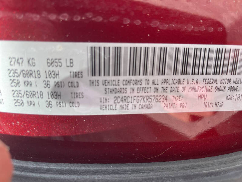 2019 Chrysler Pacifica Touring Plus