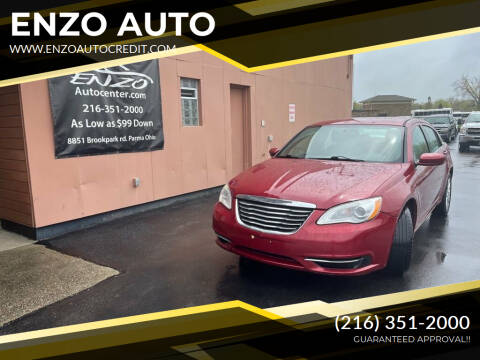2014 Chrysler 200 for sale at ENZO AUTO in Parma OH