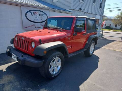 2012 Jeep Wrangler for sale at VICTORY AUTO in Lewistown PA