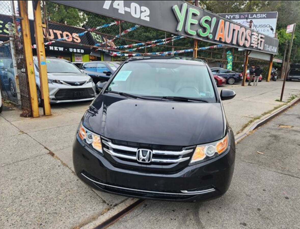 2016 Honda Odyssey for sale at YES AUTOS in Elmhurst, NY