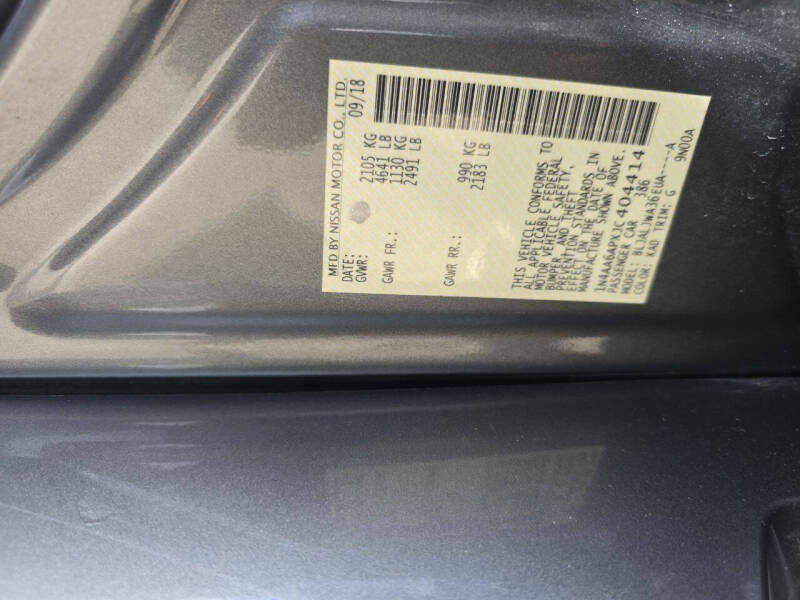 2018 Nissan Maxima 3.5 SV