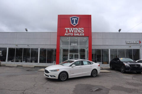 2018 Ford Fusion Hybrid for sale at Twins Auto Sales Inc Redford 1 in Redford MI