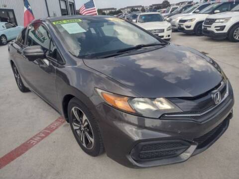 2015 Honda Civic for sale at JAVY AUTO SALES in Houston TX
