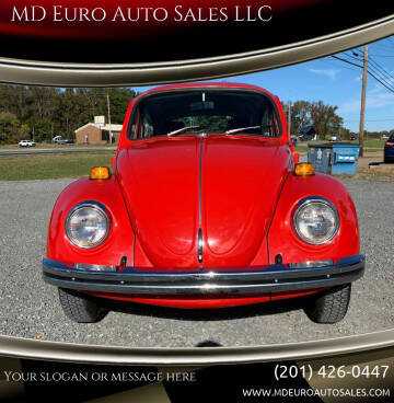 1971 Volkswagen Beetle for sale at MD Euro Auto Sales LLC in Hasbrouck Heights NJ