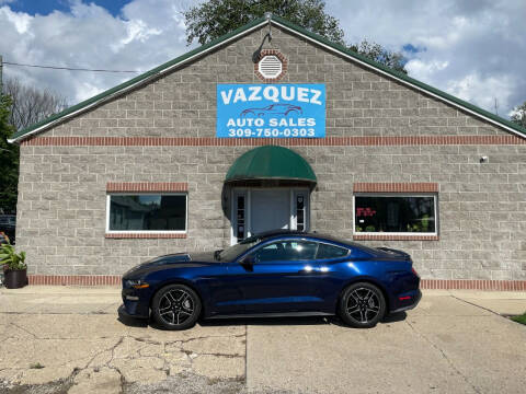 2020 Ford Mustang for sale at VAZQUEZ AUTO SALES in Bloomington IL