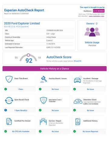 2020 Ford Explorer Limited