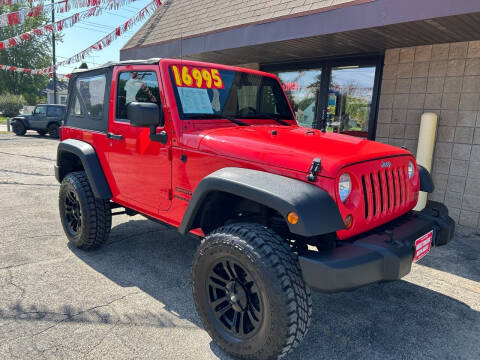 2013 Jeep Wrangler for sale at West College Auto Sales in Menasha WI