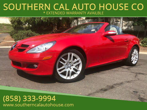 2008 Mercedes-Benz SLK for sale at SOUTHERN CAL AUTO HOUSE in San Diego CA