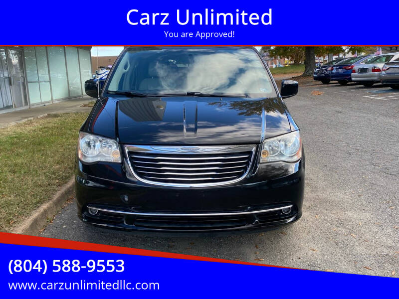 2012 Chrysler Town and Country for sale at Carz Unlimited in Richmond VA