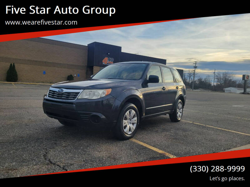2010 Subaru Forester for sale at Five Star Auto Group in North Canton OH