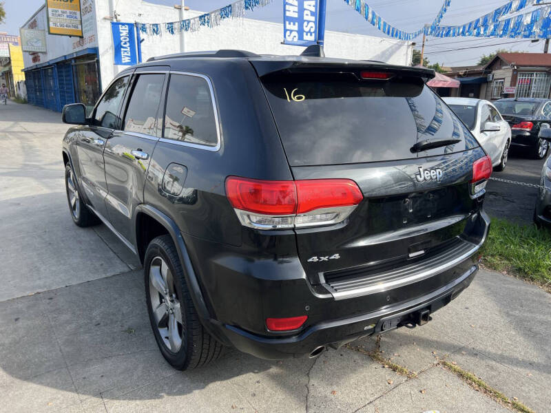 2015 Jeep Grand Cherokee Overland