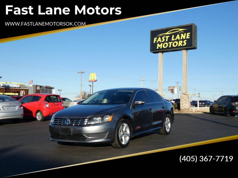 2012 Volkswagen Passat for sale at Fast Lane Motors in Oklahoma City OK