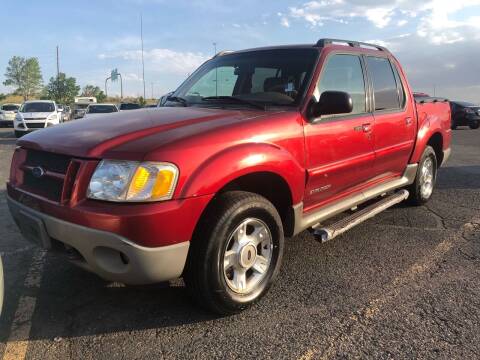 2001 Ford Explorer Sport Trac for sale at Capitol Hill Auto Sales LLC in Denver CO