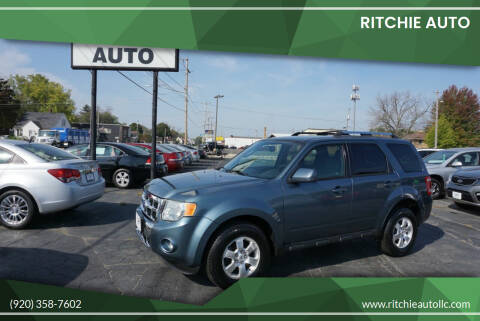 2010 Ford Escape for sale at Ritchie Auto in Appleton WI