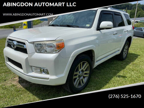 2013 Toyota 4Runner for sale at ABINGDON AUTOMART LLC in Abingdon VA