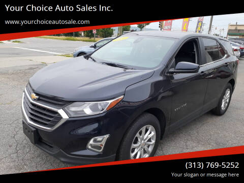 2021 Chevrolet Equinox for sale at Your Choice Auto Sales Inc. in Dearborn MI