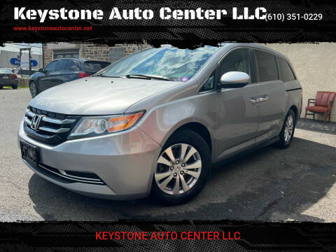 2016 Honda Odyssey for sale at Keystone Auto Center LLC in Allentown PA