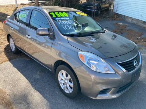 2014 Nissan Versa for sale at Twin City Auto in Fitchburg MA