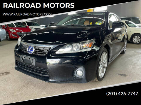 2012 Lexus CT 200h for sale at RAILROAD MOTORS in Hasbrouck Heights NJ