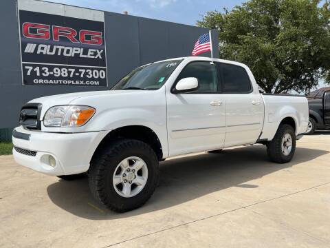 2006 Toyota Tundra for sale at GRG Auto Plex in Houston TX