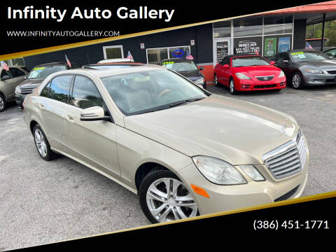 2010 Mercedes-Benz E-Class for sale at Infinity Auto Gallery in Daytona Beach FL