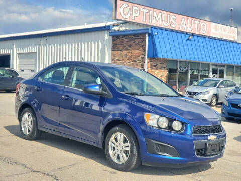 2013 Chevrolet Sonic for sale at Optimus Auto in Omaha NE