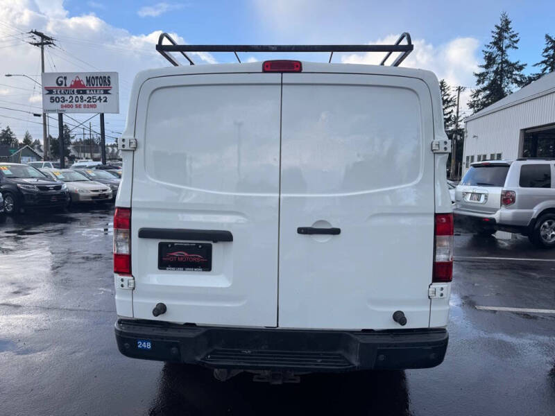 2018 Nissan NV 2500 HD S