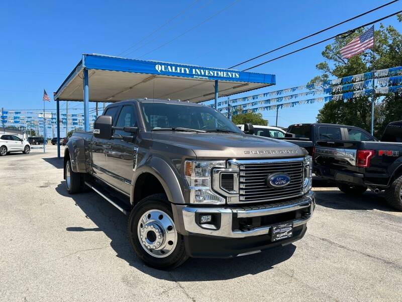 2021 Ford F-450 Super Duty for sale at Quality Investments in Tyler TX