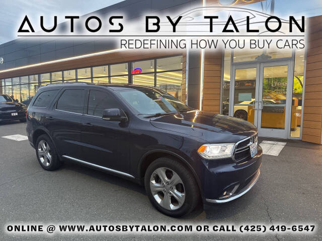 2014 Dodge Durango for sale at Autos by Talon in Seattle, WA