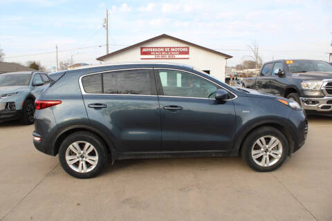 2019 Kia Sportage for sale at Jefferson St Motors in Waterloo IA