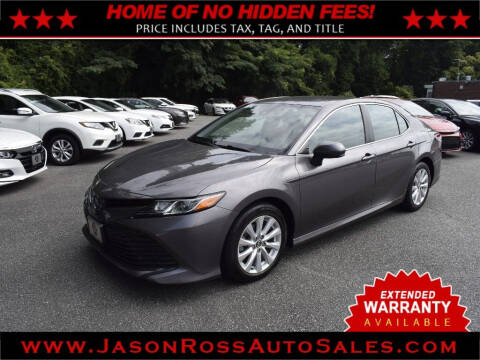 2020 Toyota Camry for sale at Jason Ross Auto Sales in Burlington NC