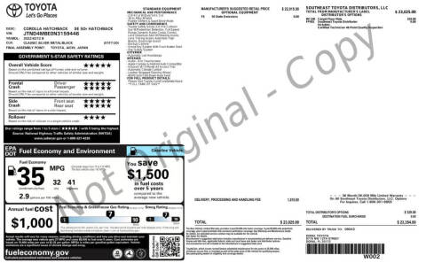 2022 Toyota Corolla Hatchback SE