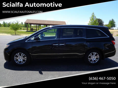 2011 Honda Odyssey for sale at Scialfa Automotive in Imperial MO