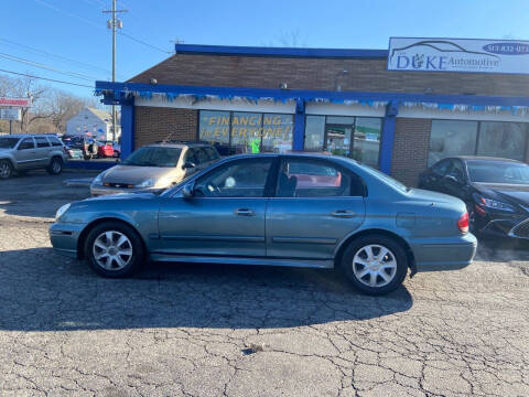 2005 Hyundai Sonata for sale at Duke Automotive Group in Cincinnati OH