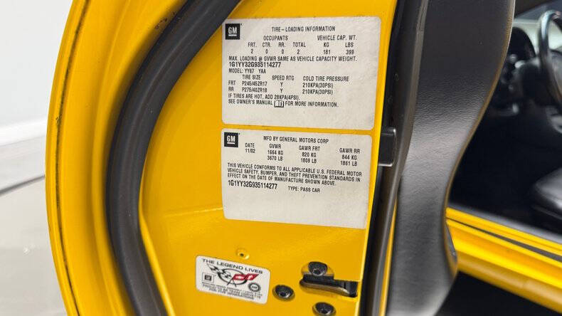 2003 Chevrolet Corvette