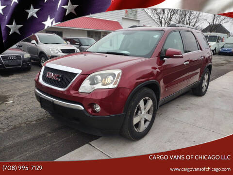 2010 GMC Acadia for sale at Cargo Vans of Chicago LLC in Bradley IL