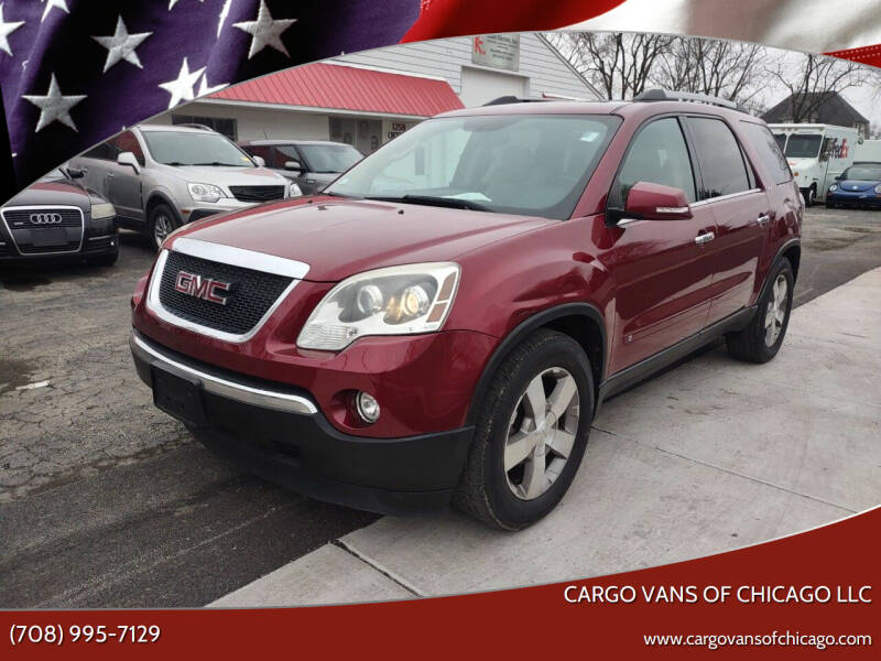 2010 GMC Acadia for sale at Cargo Vans of Chicago LLC in Bradley IL