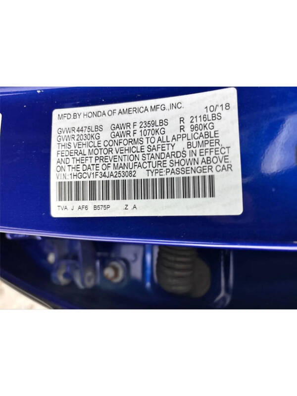 2018 Honda Accord Sport